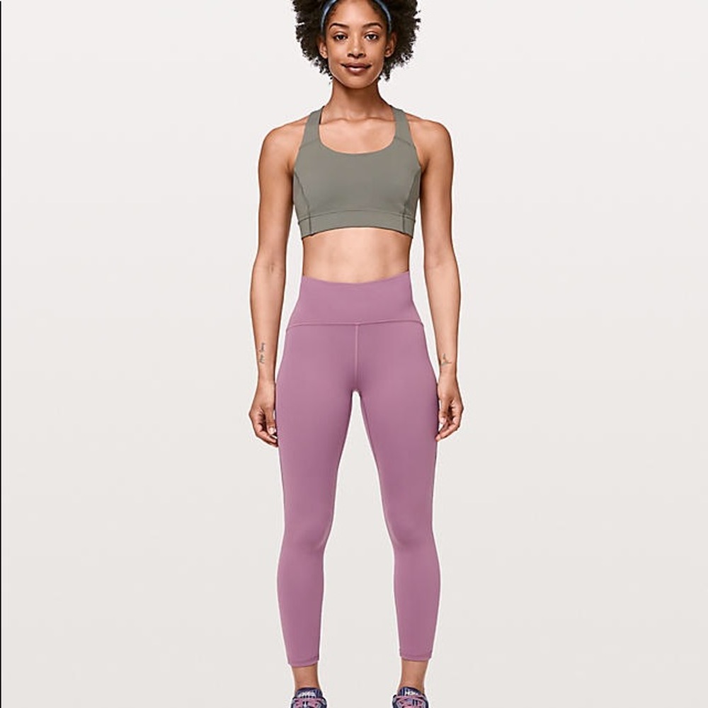 Lululemon Train Times Crop Pant - Blush
